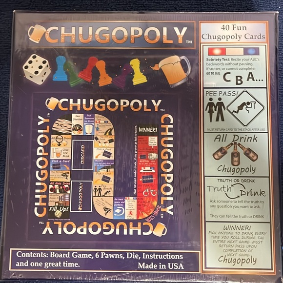 Chugopoly game! New sealed - Picture 2 of 4